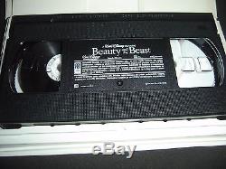Beauty and the Beast Walt Disney Black Diamond Classic VHS 1992