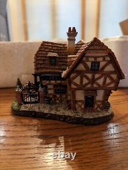 Beauty & the Beast Ceramic French Village L'Argent Silvery In Box Store Display