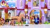 Belle And The Beast S Castle With Belle S Blue Dress Lego Disney Princess Build U0026 Review