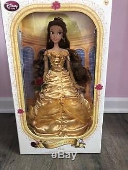 Belle Beauty & The Beast LE 5000 17 Collector Doll Disney Store NIB