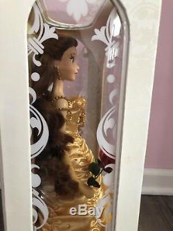 Belle Beauty & The Beast LE 5000 17 Collector Doll Disney Store NIB