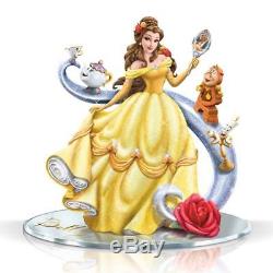 Belle Beauty and the Beast Tale of Enchantment Sculpture Figurine Disney
