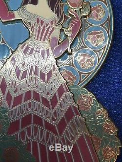 Belle Fantasy Disney Pin LE25 Deco Beauty and the Beast Variant