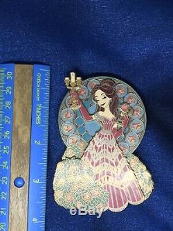 Belle Fantasy Disney Pin LE25 Deco Beauty and the Beast Variant