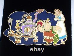 Belle LE 500 Disney Auction Pin Beauty Beast Father Maurice with Contraption Dad