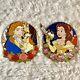 Belle and Adam Beauty And The Beast Heroic Moments LE 50 Fantasy Pin Disney