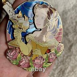 Belle and Adam Beauty And The Beast Heroic Moments LE 50 Fantasy Pin Disney