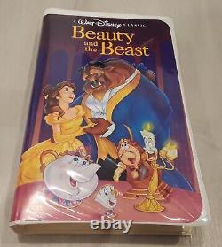 Black Diamond Editon RARE Beauty and the Beast (VHS, 1992) DISNEY