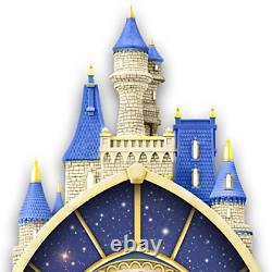 Bradford Exchange Disney Beauty and The Beast Happily Ever After Wall Clock