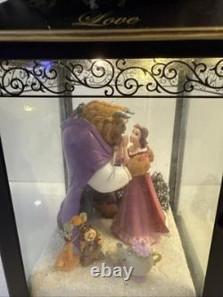 Bradford Exchange Disney magic of the season beauty and the beast lantern Love