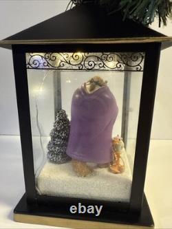 Bradford Exchange Disney magic of the season beauty and the beast lantern Love