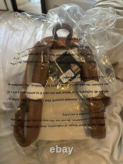 Brand New Disney Loungefly Beauty & Beast Cogsworth Cosplay Mini Backpack