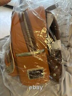 Brand New Disney Loungefly Beauty & Beast Cogsworth Cosplay Mini Backpack