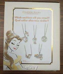 Charmed Aroma Disney Beauty & The Beast Chip & Mrs. Potts Candle Tray & Necklace