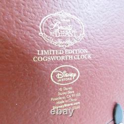 Cogsworth Clock 12 Big Figurine Disney Store Beauty & The Beast LE 1500