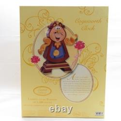 Cogsworth Clock 12 Big Figurine Disney Store Beauty & The Beast LE 1500