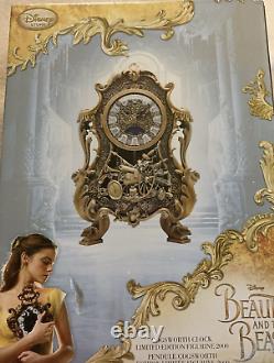 Cogsworth Limited Edition Clock LE 2000 Beauty and the Beast Live Action