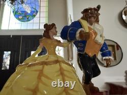 Collectors Vintage Marble Beauty And The Beast Figurine, Signed, Numbered withtags