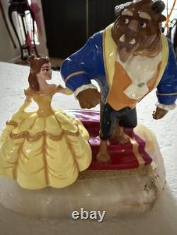 Collectors Vintage Marble Beauty And The Beast Figurine, Signed, Numbered withtags