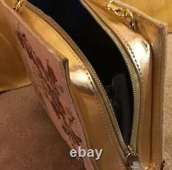 DANIELLE NICOLE Disney Beauty and the Beast Clutch Purse Book Belle BRAND NEW