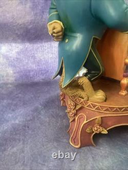DEFECTIVE 10th Anniversary Beauty The Beast Figurine Statue W Mini Snow G3D