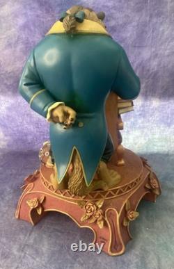 DEFECTIVE 10th Anniversary Beauty The Beast Figurine Statue W Mini Snow G3D