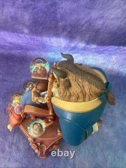 DEFECTIVE 10th Anniversary Beauty The Beast Figurine Statue W Mini Snow G3D