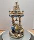 DEFECTIVE Disney Beauty And The Beast Hourglass Snow Globe Perfect Condi G3D