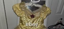 DISNEY BEAUTY AND THE BEAST BELLE DRESS- 1 of 2500 LIMITED EDITION-UVGC