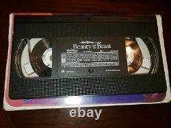 DISNEY BLACK DIAMOND VHS BEAUTY AND THE BEAST, FOX AND THE HOUND, PETER PAN, and