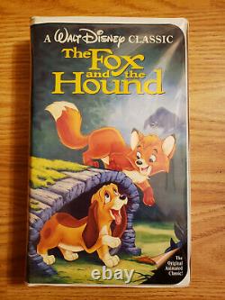 DISNEY BLACK DIAMOND VHS BEAUTY AND THE BEAST, FOX AND THE HOUND, PETER PAN, and