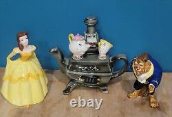 DISNEY Beauty & The Beast Mrs Potts Chip Teapot Set Cardew Limited Ed #1069/5000
