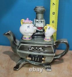 DISNEY Beauty & The Beast Mrs Potts Chip Teapot Set Cardew Limited Ed #1069/5000