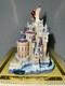 DISNEY Castle Collection Limited Ornament BEAUTY & THE BEAST CASTLE withBELLE