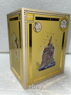 DISNEY Castle Collection Limited Ornament BEAUTY & THE BEAST CASTLE withBELLE