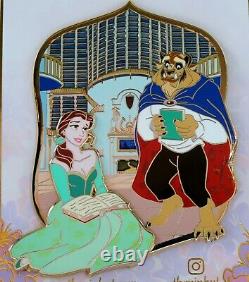 DISNEY FANTASY PIN BELLE DEAR PRINCESS LE 50 BEAUTY & THE BEAST New On Card POP