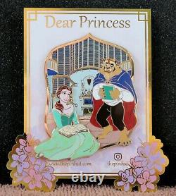 DISNEY FANTASY PIN BELLE DEAR PRINCESS LE 50 BEAUTY & THE BEAST New On Card POP