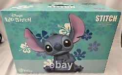 DISNEY LILO & STITCH LARGE 17 inch VINYL PIGGY COIN BANK STATUE FIGURE GENUINE