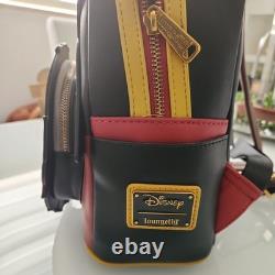 DISNEY Loungefly Mini Backpack Lenticular Scene GASTON of BEAUTY & BEAST