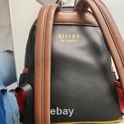 DISNEY Loungefly Mini Backpack Lenticular Scene GASTON of BEAUTY & BEAST