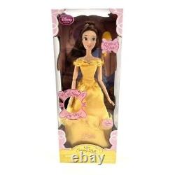 DISNEY STORE BEAUTY & THE BEAST 17 BELLE SINGING DOLL 12 Of Hair? 1991 NEW