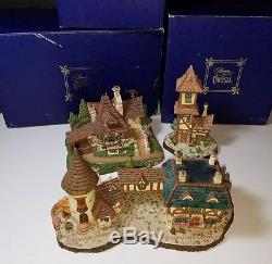 DISNEY'S BEAUTY AND THE BEAST, BELLE'S FRENCH VILLAGE, 3 PIECE The Bookseller