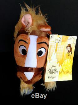 DISNEY Store PLUSH Beauty and the Beast 2016 PHILIPPE Horse 12 1/2 NWT