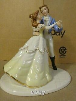 DISNEY TRUE LOVE'S DANCE Beauty and The Beast / Prince LENOX Collectible Figure