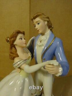 DISNEY TRUE LOVE'S DANCE Beauty and The Beast / Prince LENOX Collectible Figure