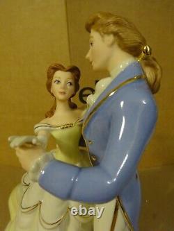 DISNEY TRUE LOVE'S DANCE Beauty and The Beast / Prince LENOX Collectible Figure