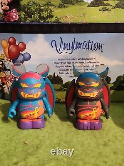 DISNEY Vinylmation 3 Park Set 1 D23 Expo Chernabog Eachez Variant Lot