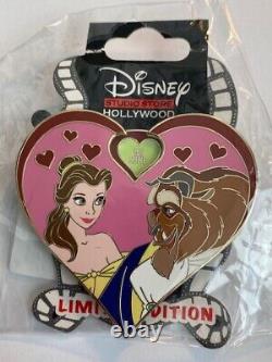 DSSH Valentine's Day 2015 Beauty & The Beast Conversation Disney Pin LE150 (B)