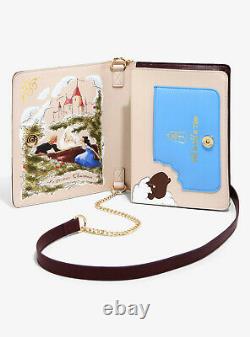 Danielle Nicole Beauty and the Beast Story Book Crossbody Bag NEW