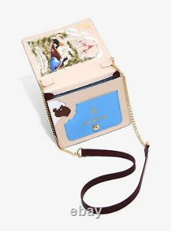 Danielle Nicole Beauty and the Beast Story Book Crossbody Bag NEW